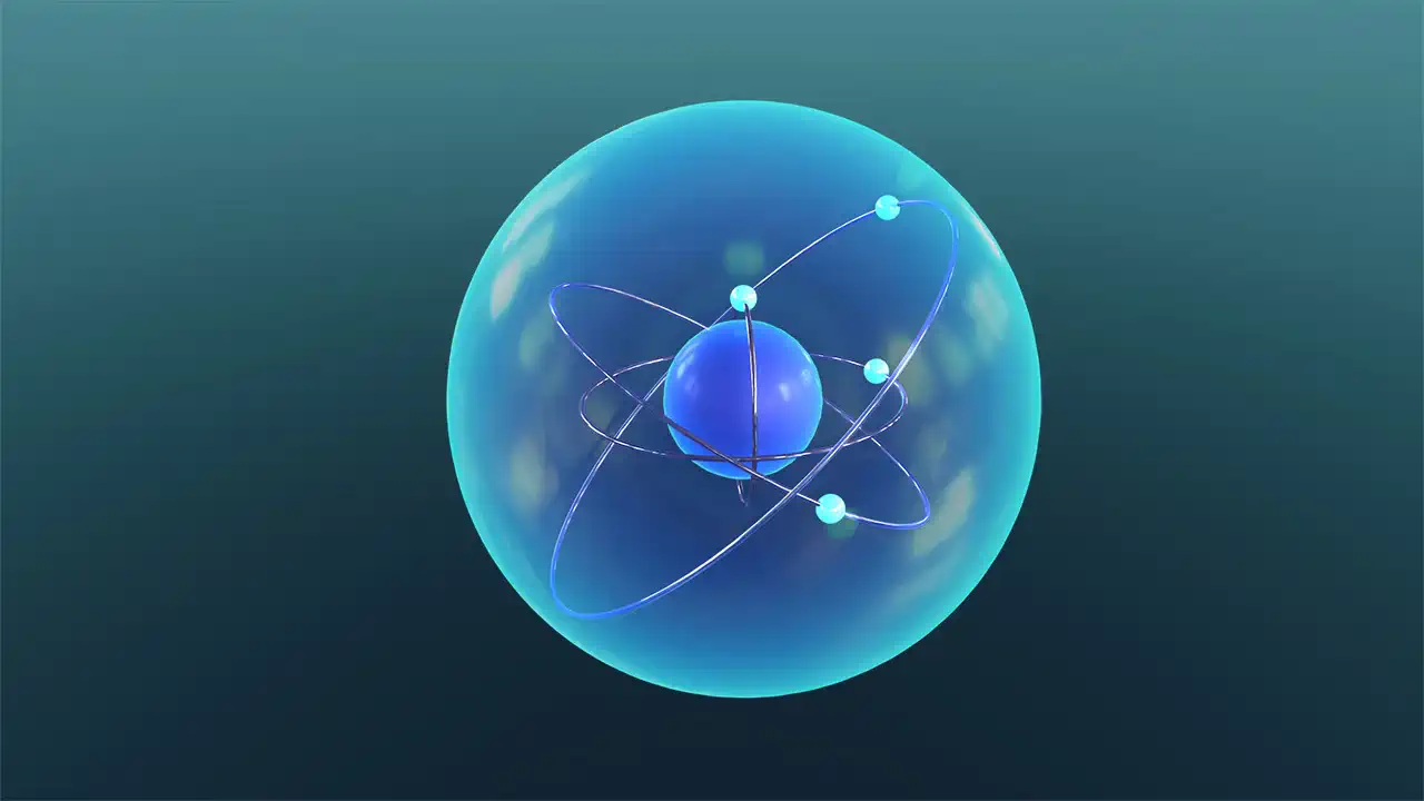 Struktur der Elektronenwolke