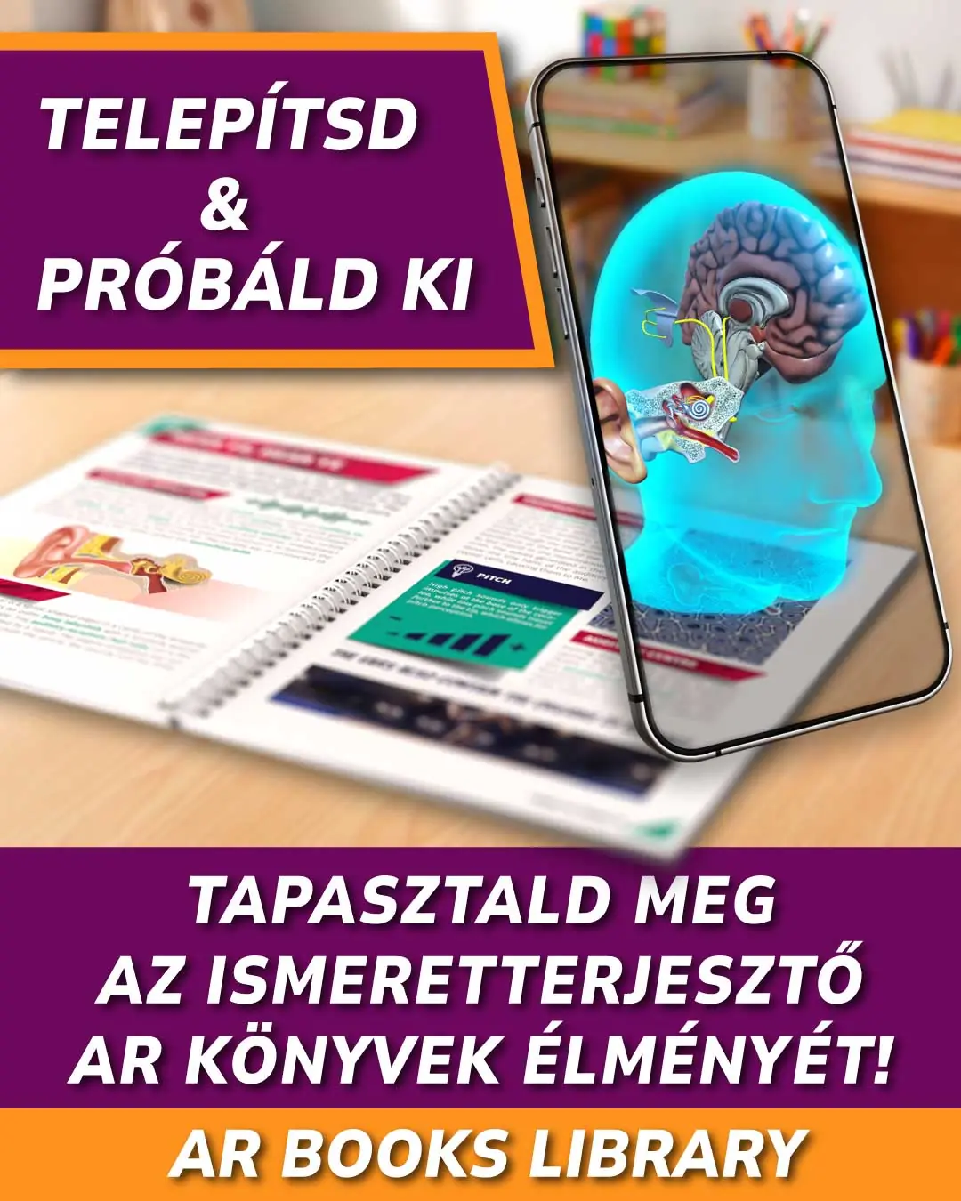 Telepítsd és teszteld most az AR tanulás élményét!